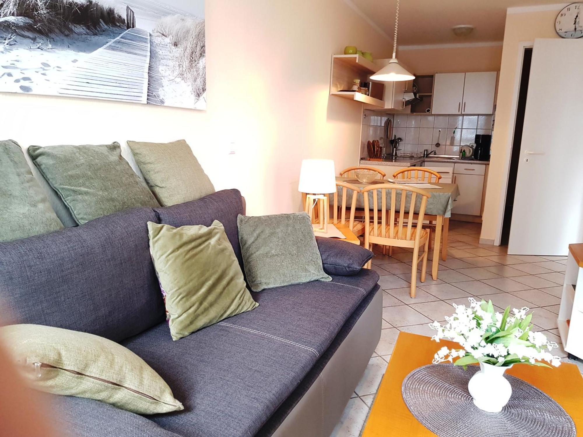 2 Raum Wohnung Morgensonne Mit Balkon Sellin  Extérieur photo