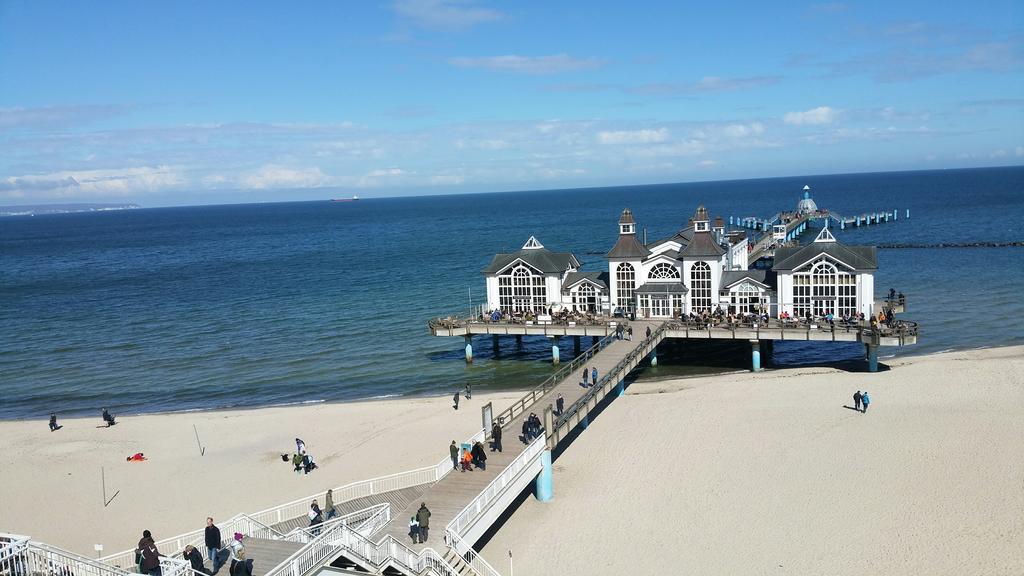 2 Raum Wohnung Morgensonne Mit Balkon Sellin  Extérieur photo